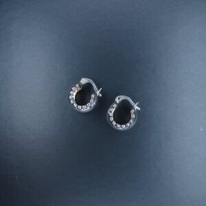 Small Sterling Silver Hoops